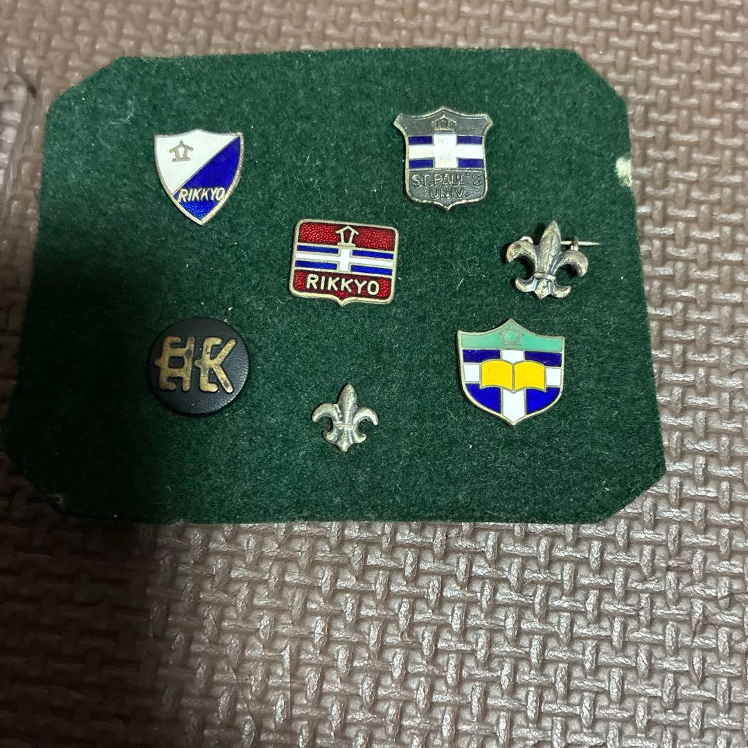 立教大学 卒業記念 ピンバッジ Rikkyoセット売り