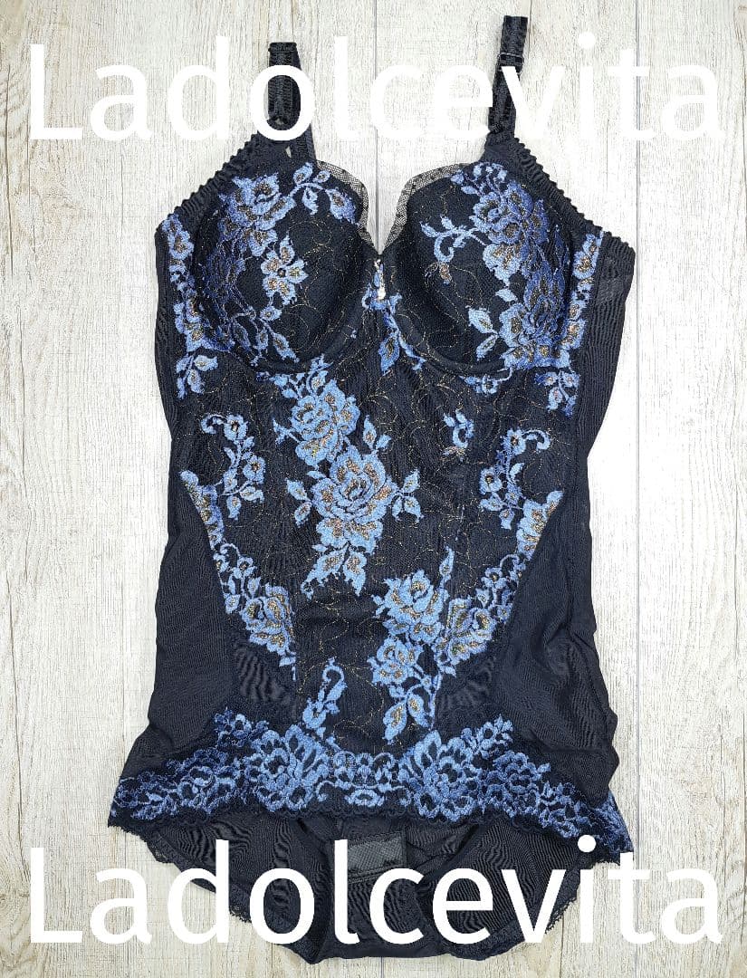 美品 マルコ デコルテ リュミエス ボディスーツ B75 L/イデラ/397