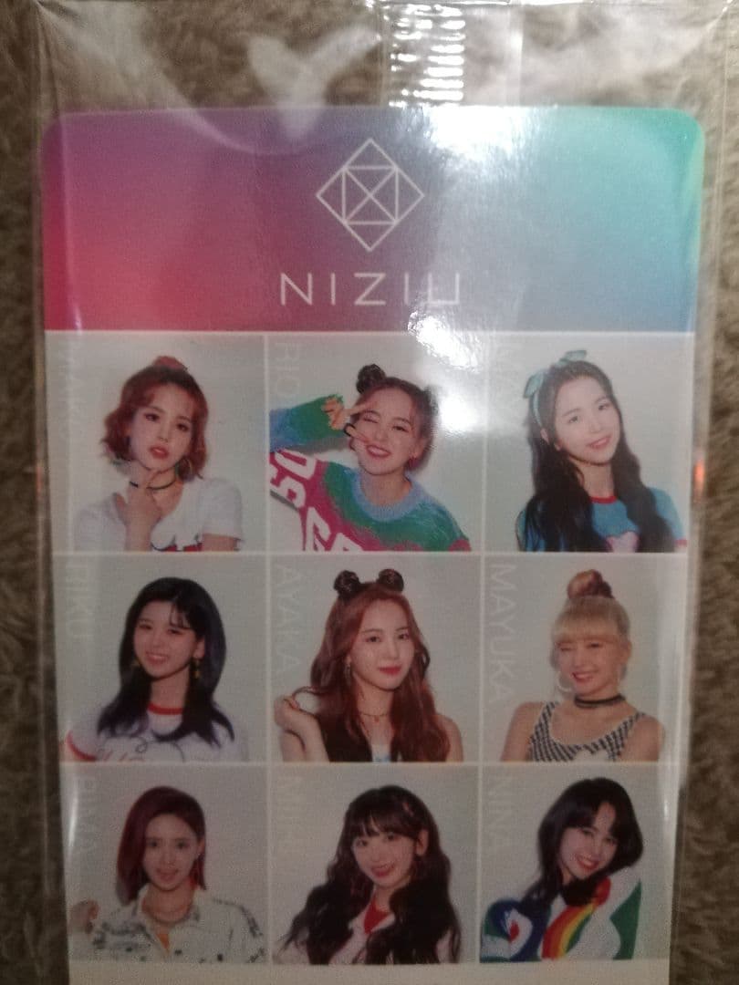希少品★NIZIU オリジナルステッカー NiziU ニジュー グッズ ステッカーセット 87枚入 フォトステッカー