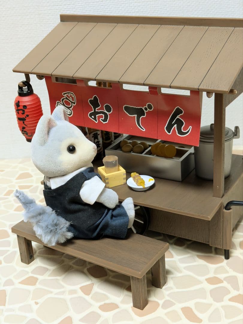 リーメント ポーズスケルトン おでん屋台セット USED おまけ付き