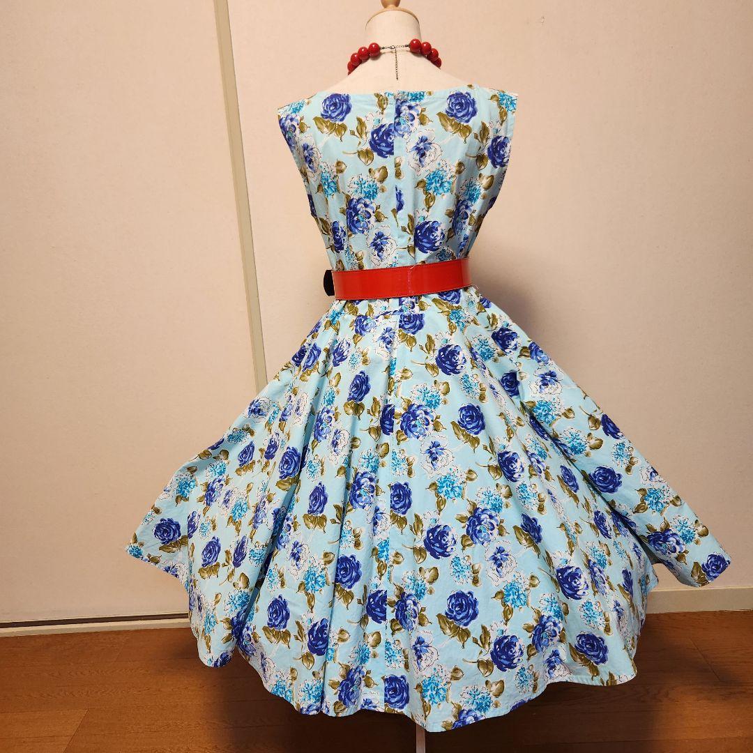 サーキュラーワンピース ロカビリー - メルカリ