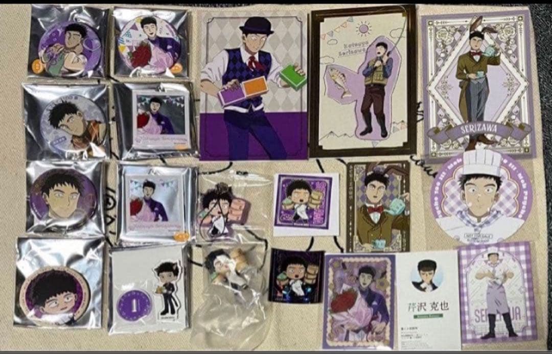 【最終価格】モブサイコ100 グッズまとめ売り エクボ テル 芹沢 ショウ