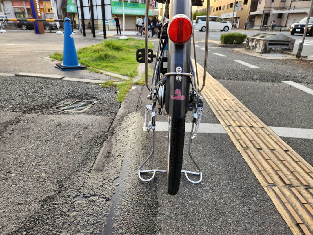 中古27インチYAMAHA電動アシスト自転車　15.4Ah 大阪　003番