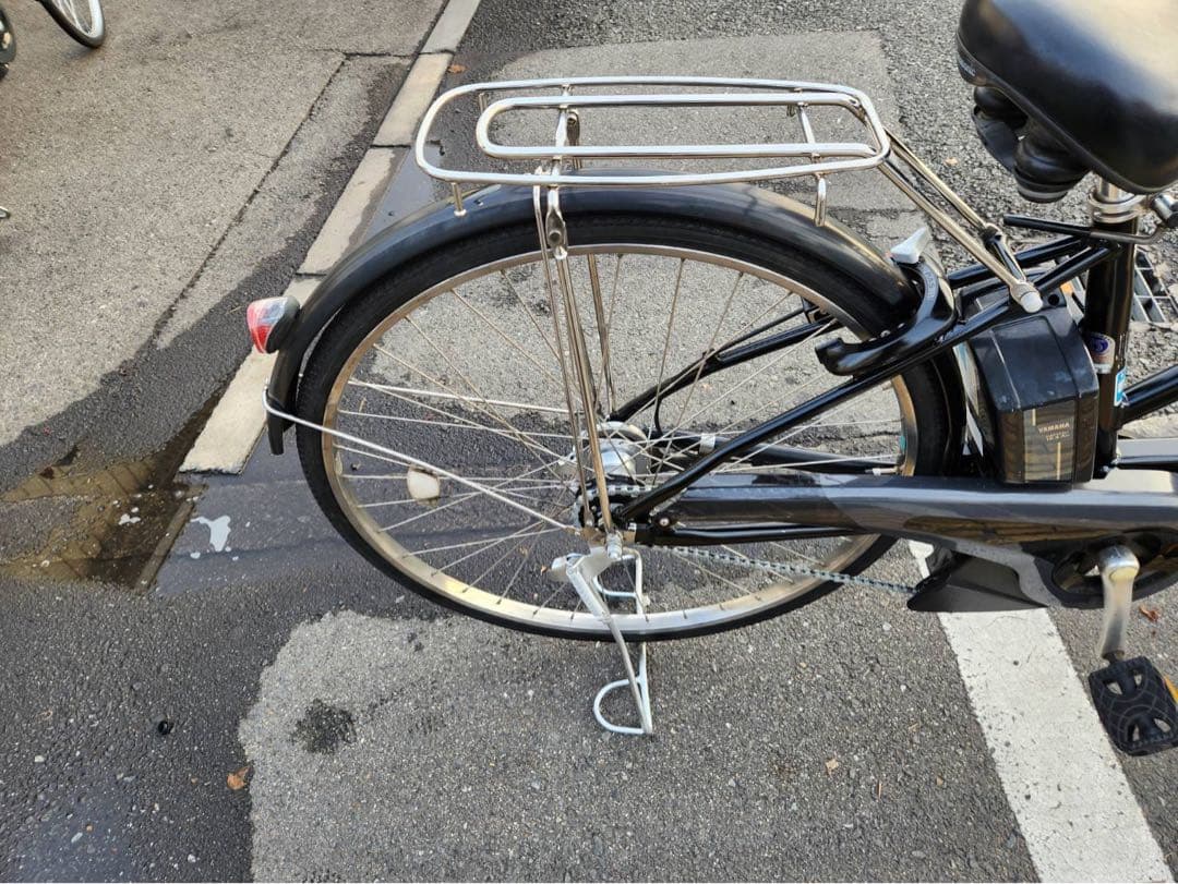 中古27インチYAMAHA電動アシスト自転車　15.4Ah 大阪　003番