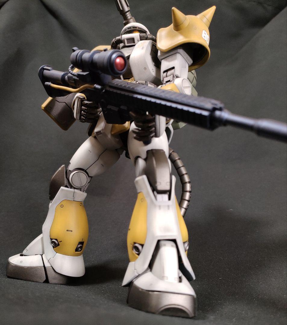 ガンプラ 塗装済完成品 MG MS-06F ザク Ver.2 ビーム兵器試験型