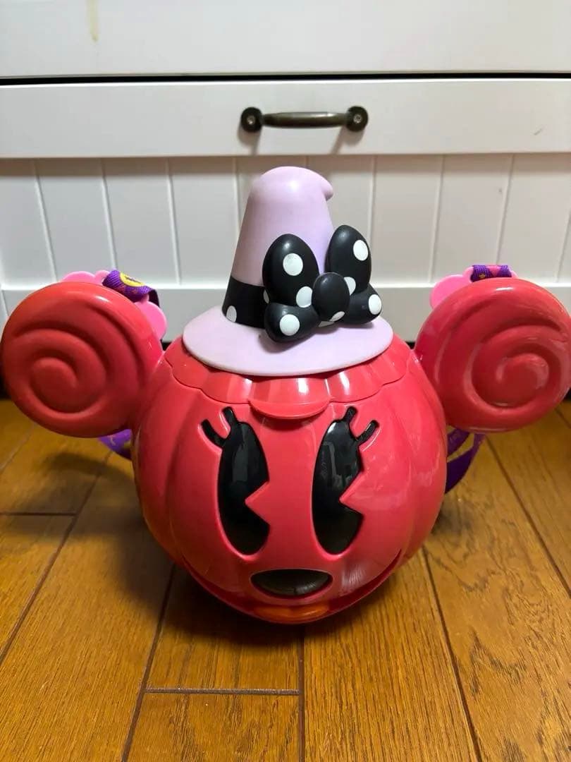 ディズニー ミニー ハロウィン ポップコーンバケット ピンク - メルカリ