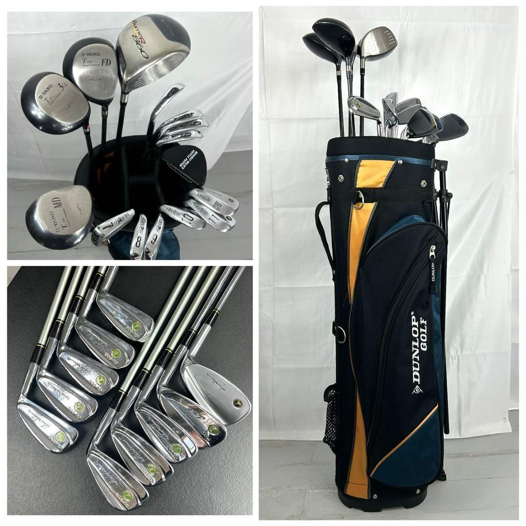 本格派 メンズゴルフクラブ 15本 フルセット お試しセット ゴルフ
