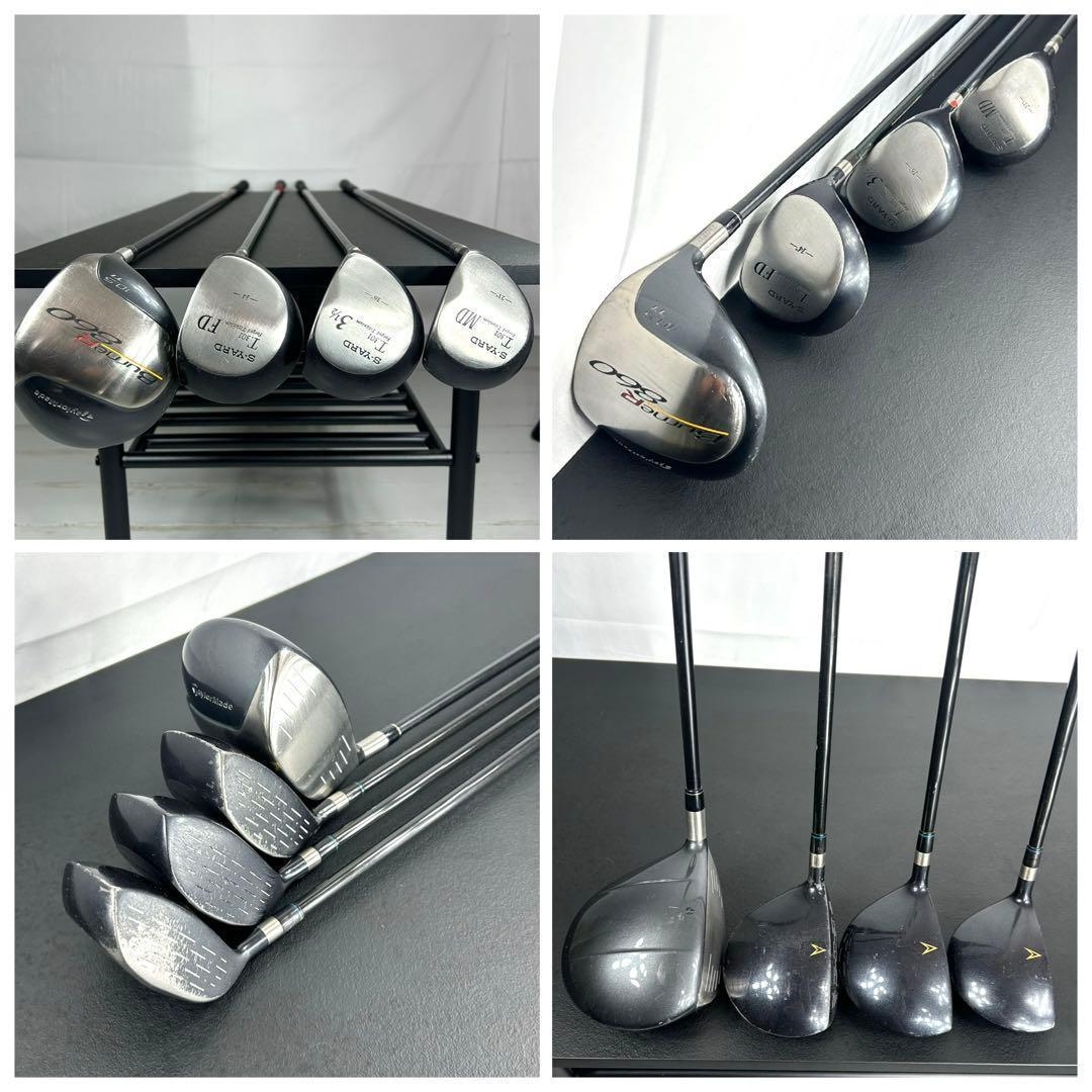 本格派 メンズゴルフクラブ 15本 フルセット お試しセット ゴルフ