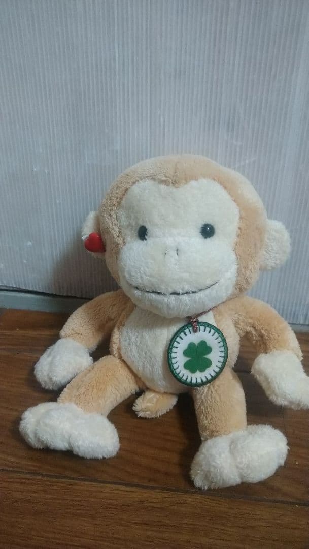 幸せを呼ぶおさるちゃんぬいぐるみNAO'S stuff 6-76 - メルカリ