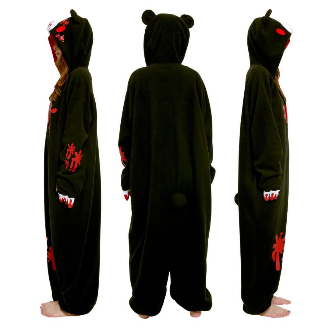 新品 グルーミー GLOOMY 着ぐるみ ルームウェア 黒 パジャマ - メルカリ