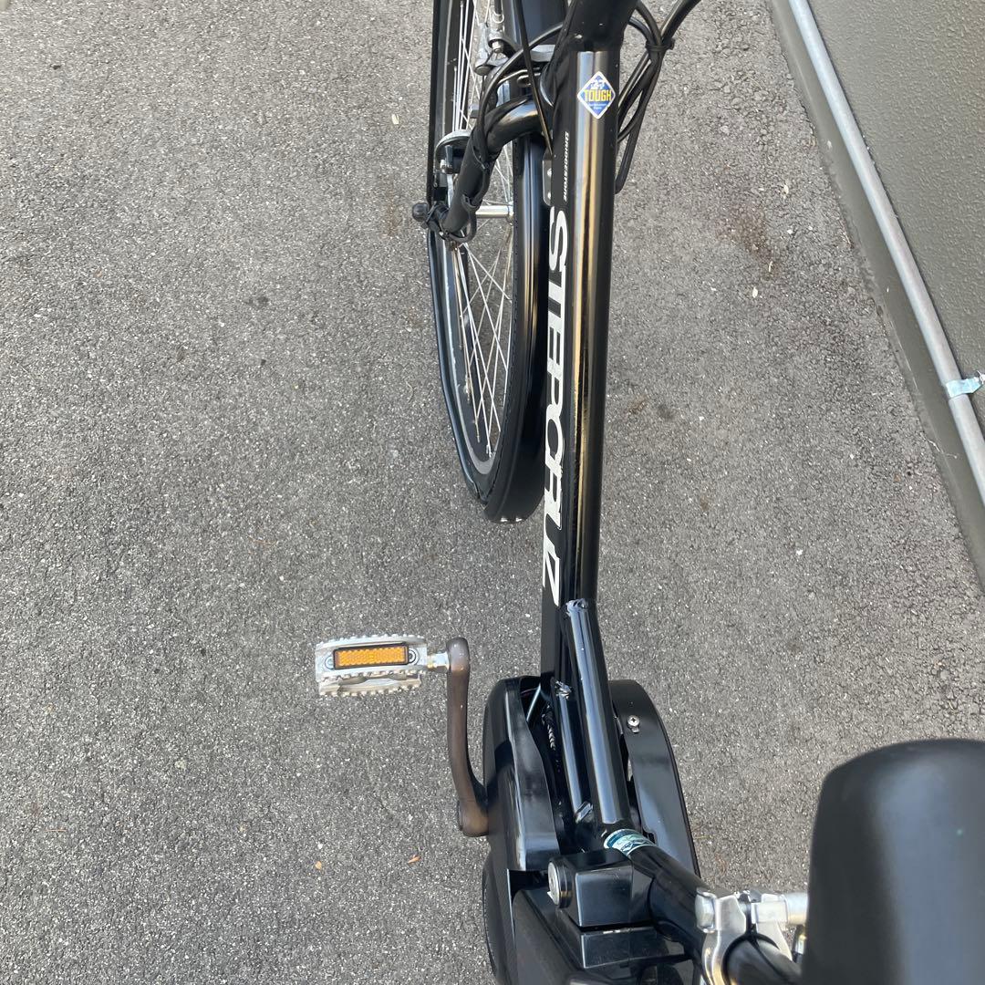 ブリヂストン電動アシスト自転車26インチ 12.3Ah ブラック