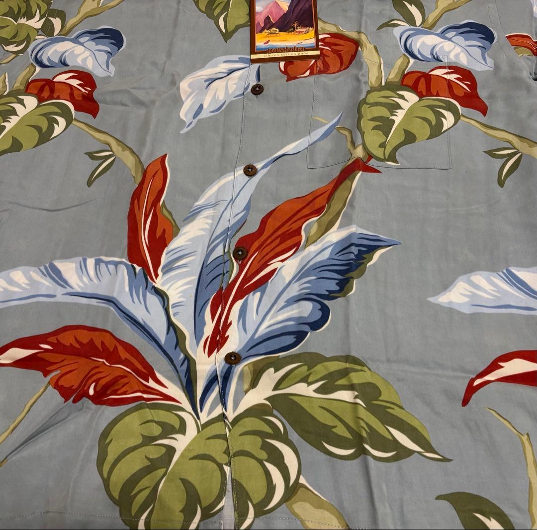 新品未使用pataloha アロハシャツ XL Patagonia くすみ青 - メルカリ