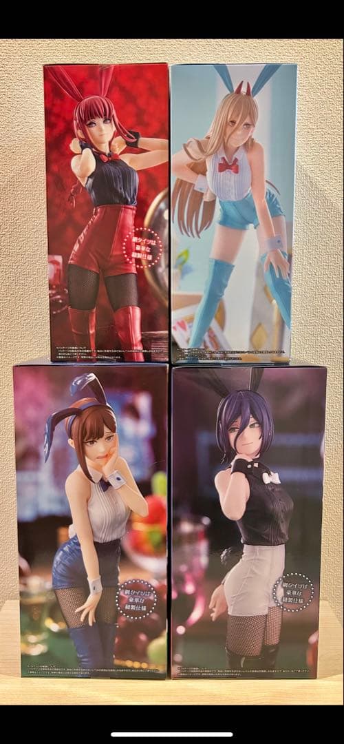チェンソーマン バニー フィギュア 4体セット パワー、コベニ、マキマ