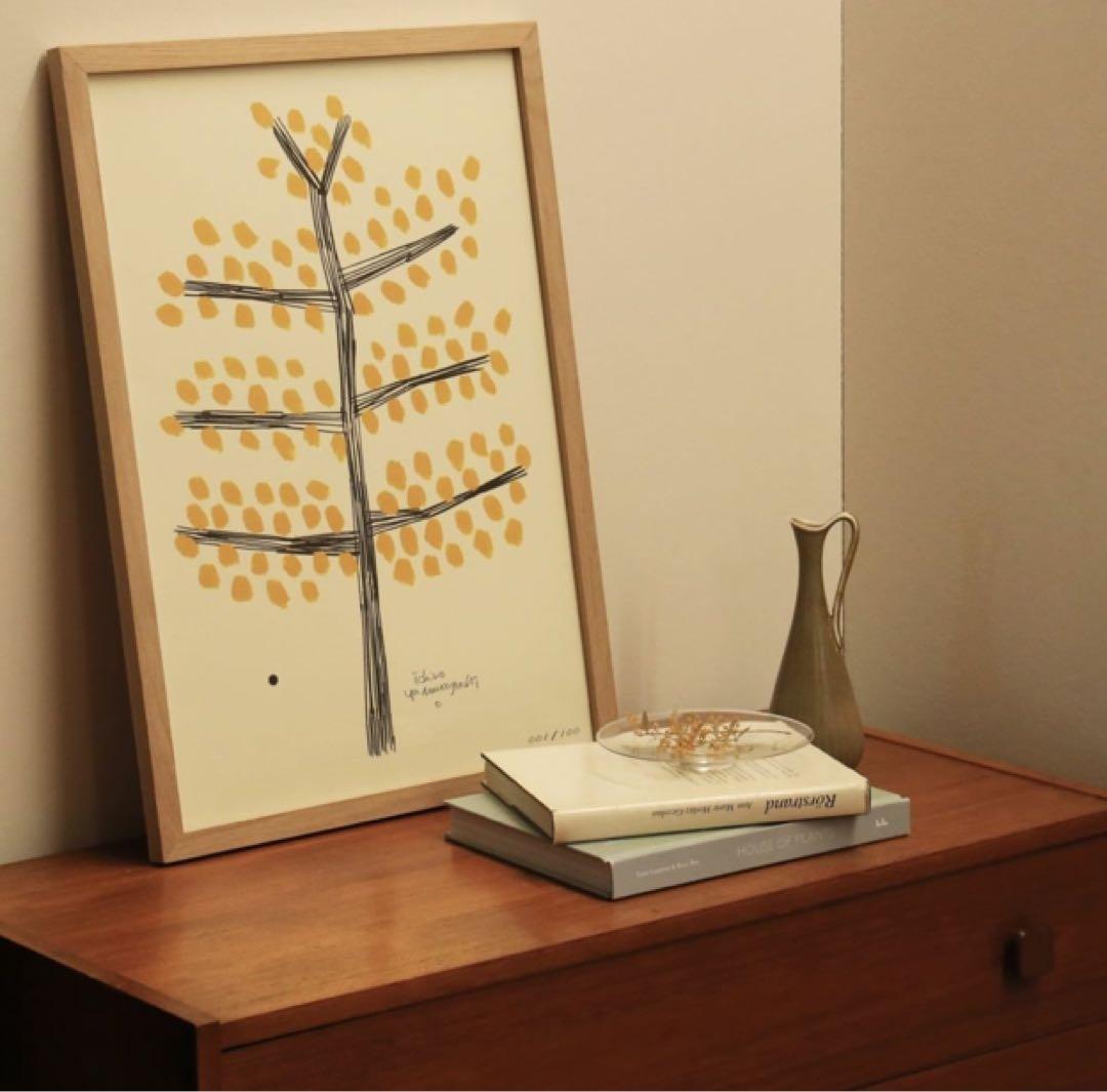 新品未使用 山口一郎 / Giclee（ジクレー印刷）「ミモザ」 - メルカリ