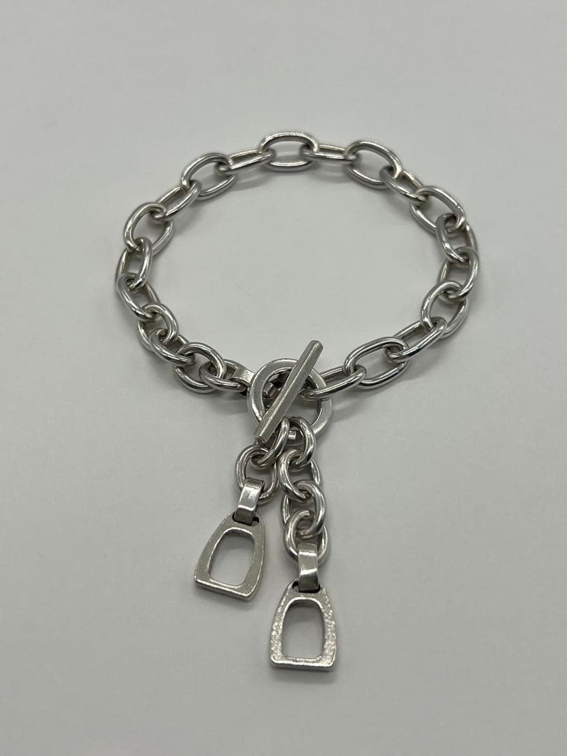 グッチ GUCCI オーバルリンクチェーンブレスレット ホースビット メキシコ製 GUCCI（グッチ） 訳あり アウトレット ブレスレット 腕輪 283722 J8H60