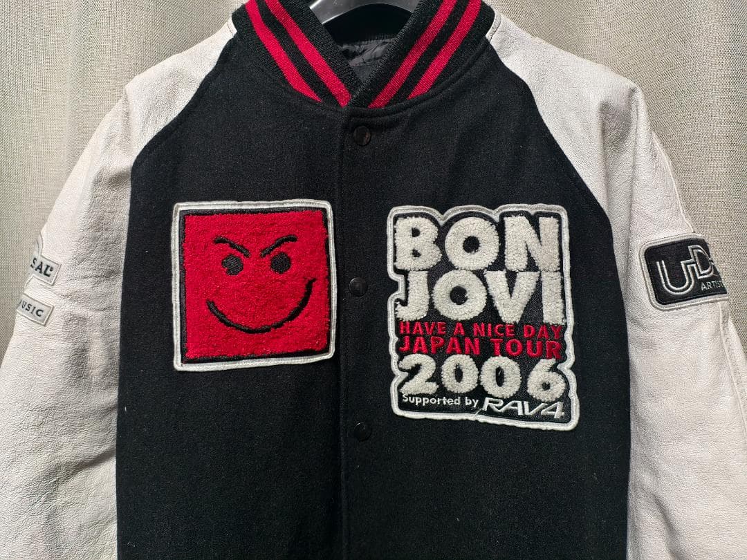 鬼レア! BON JOVI ボンジョヴィ 非売品 スタジャン XL ツアーグッズ