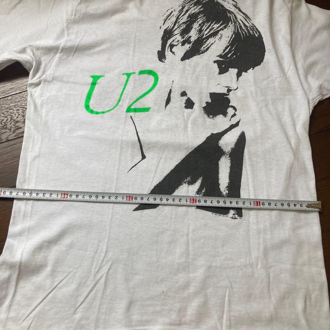 80s USA製 U2 バンドTシャツコピーライト 1987 シングルステッチ
