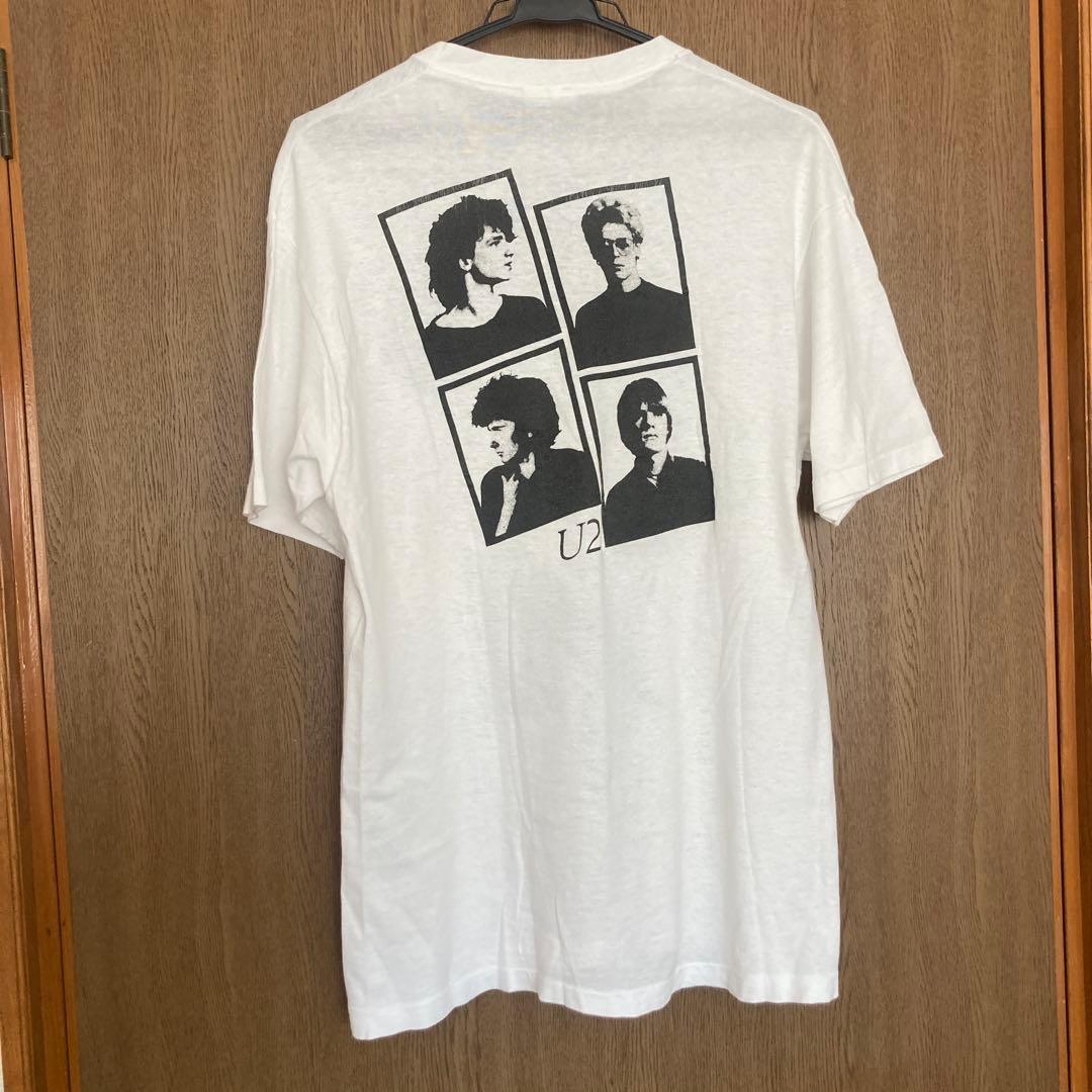80s USA製 U2 バンドTシャツコピーライト 1987 シングルステッチ