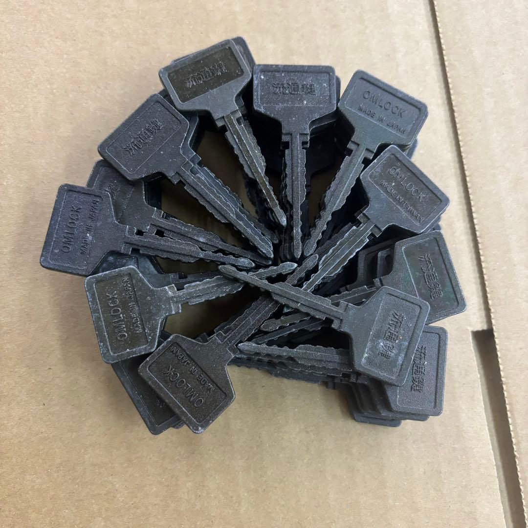 流通鍵 流通キー 黒 50本 - メルカリ