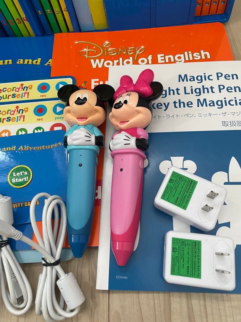 DWE ディズニー英語システム マジックペン アドベンチャーセット 美品