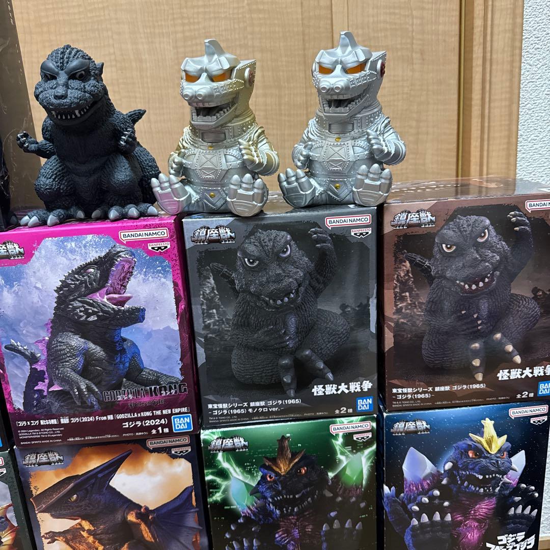限定価格！【未開封有】ゴジラ プライズフィギュア 20種セット売り 鎮座獣など
