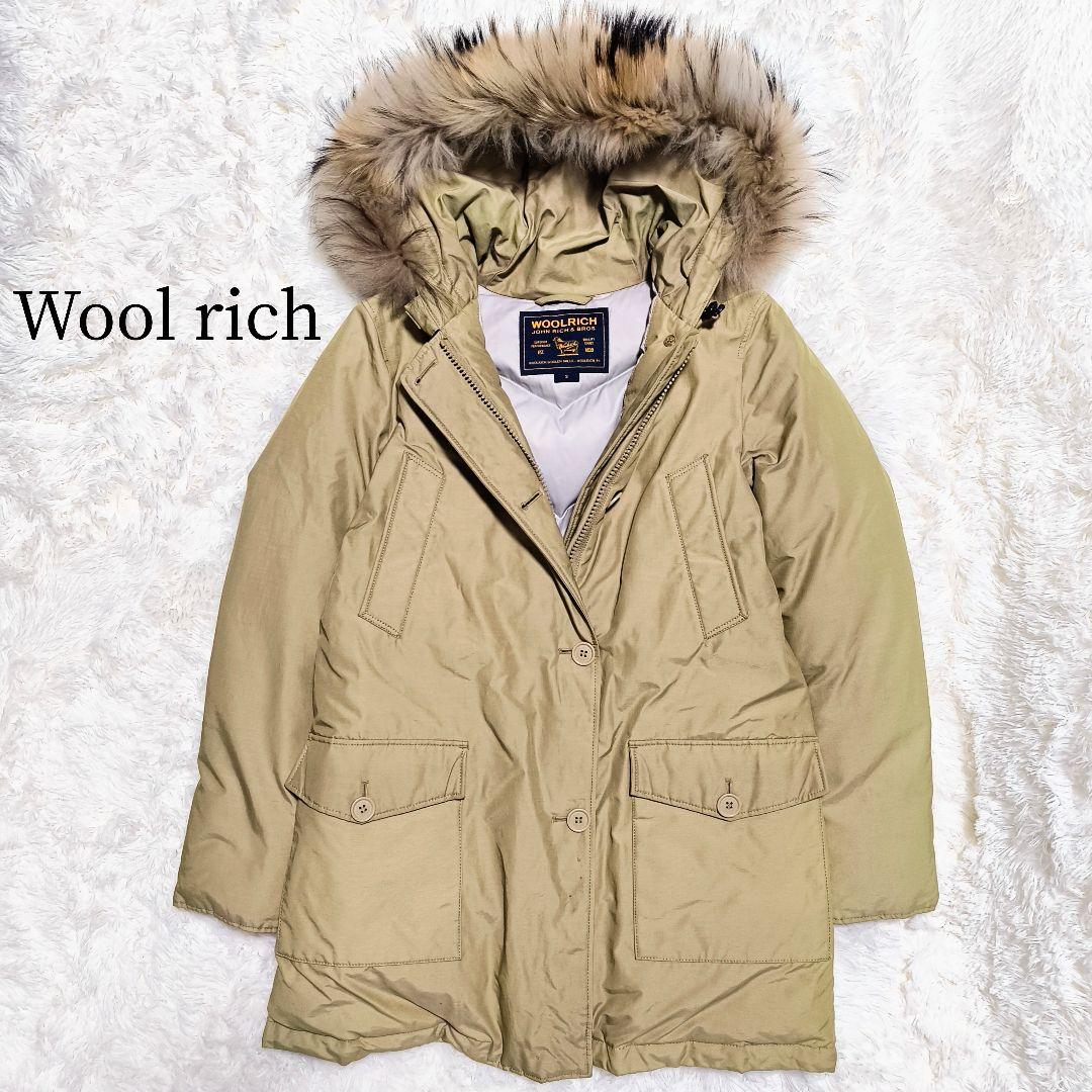 ウールリッチ✨アークティックパーカー ダウンコート 2way ベージュ S WOOLRICH（ウールリッチ） ダウンジャケット ダウン WOOLRICH / NEW