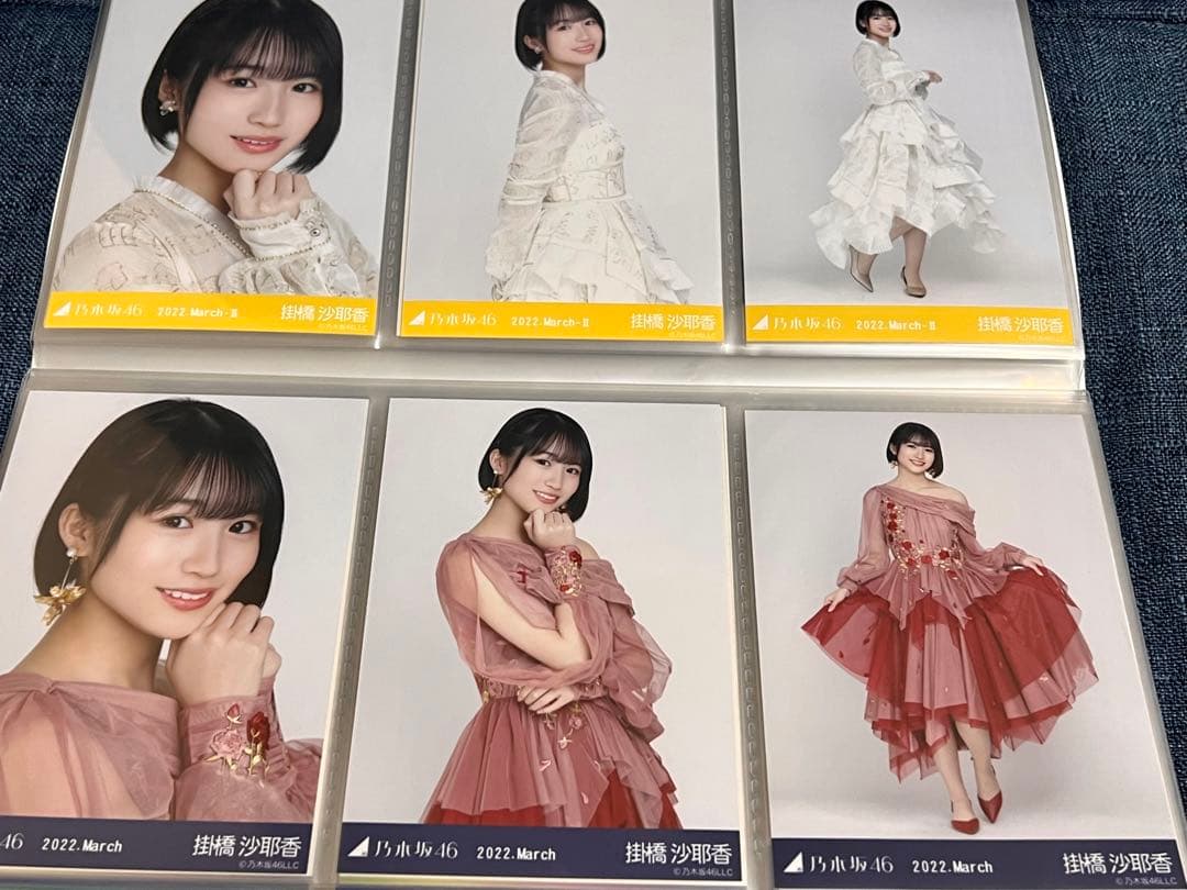 乃木坂46 乃木フェス 掛橋沙耶香 直筆サイン入りフォトアルバム＋生写真