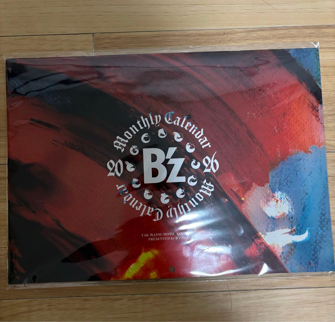 B'zファンクラブ限定 2026カレンダー（壁掛け、卓上）特典付き