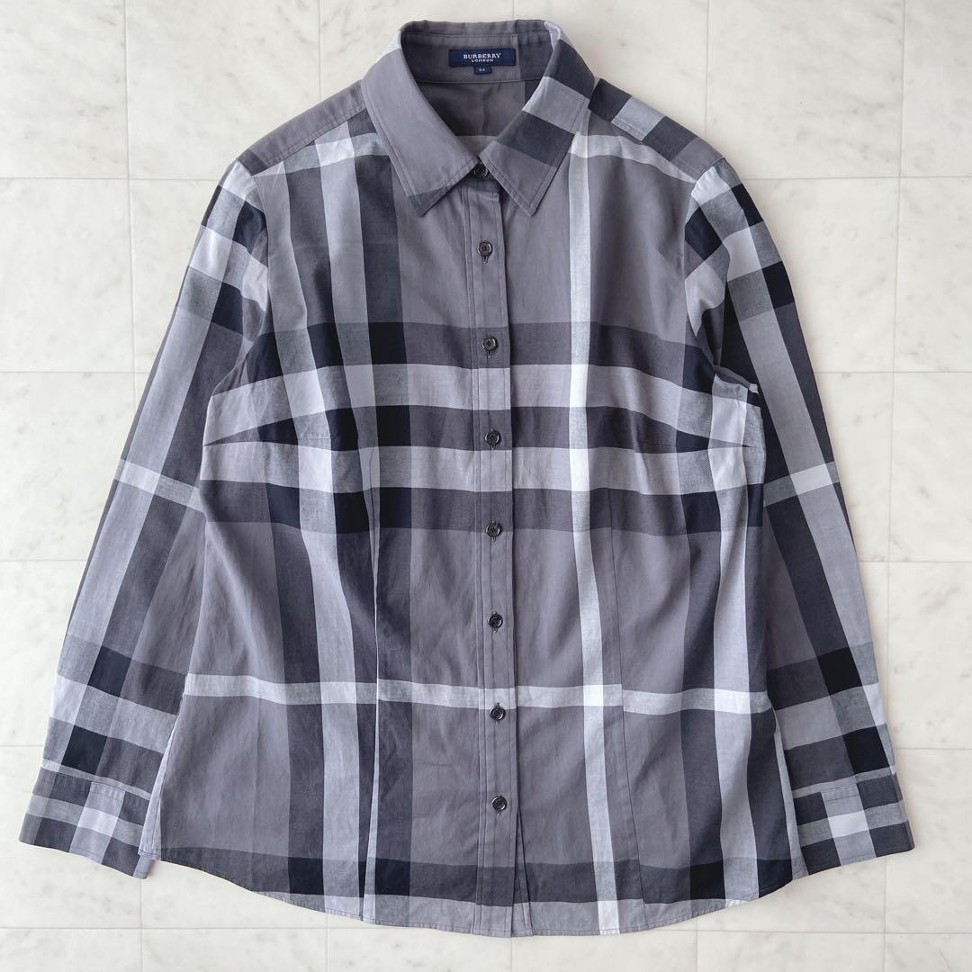 ✨美品✨バーバリーロンドン✨メガチェック 長袖シャツ サイズ44