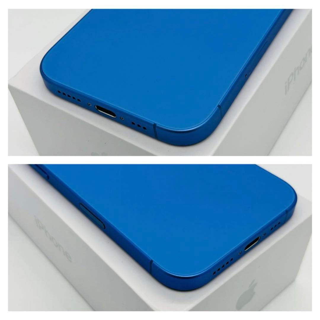 A 100% iPhone 16 128 GB SIMロック ブルー 本体 - メルカリ