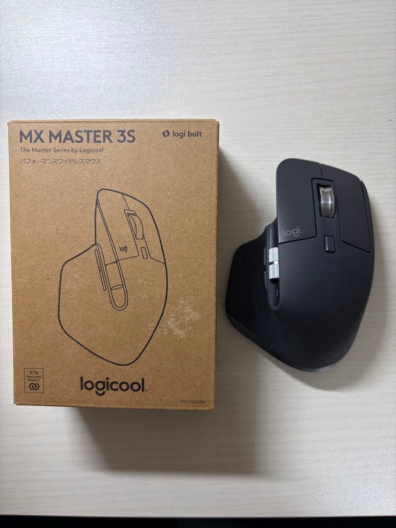 Logicool MX Master 3S 美品 箱あり 付属品完備 Logicool MX Master 3S 美品 箱あり 付属品完備 MX Master 3Sビジネス