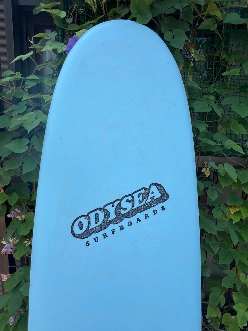 ODYSSEA ロングボード 水色 ストライプデザイン8'0 美品 - メルカリ