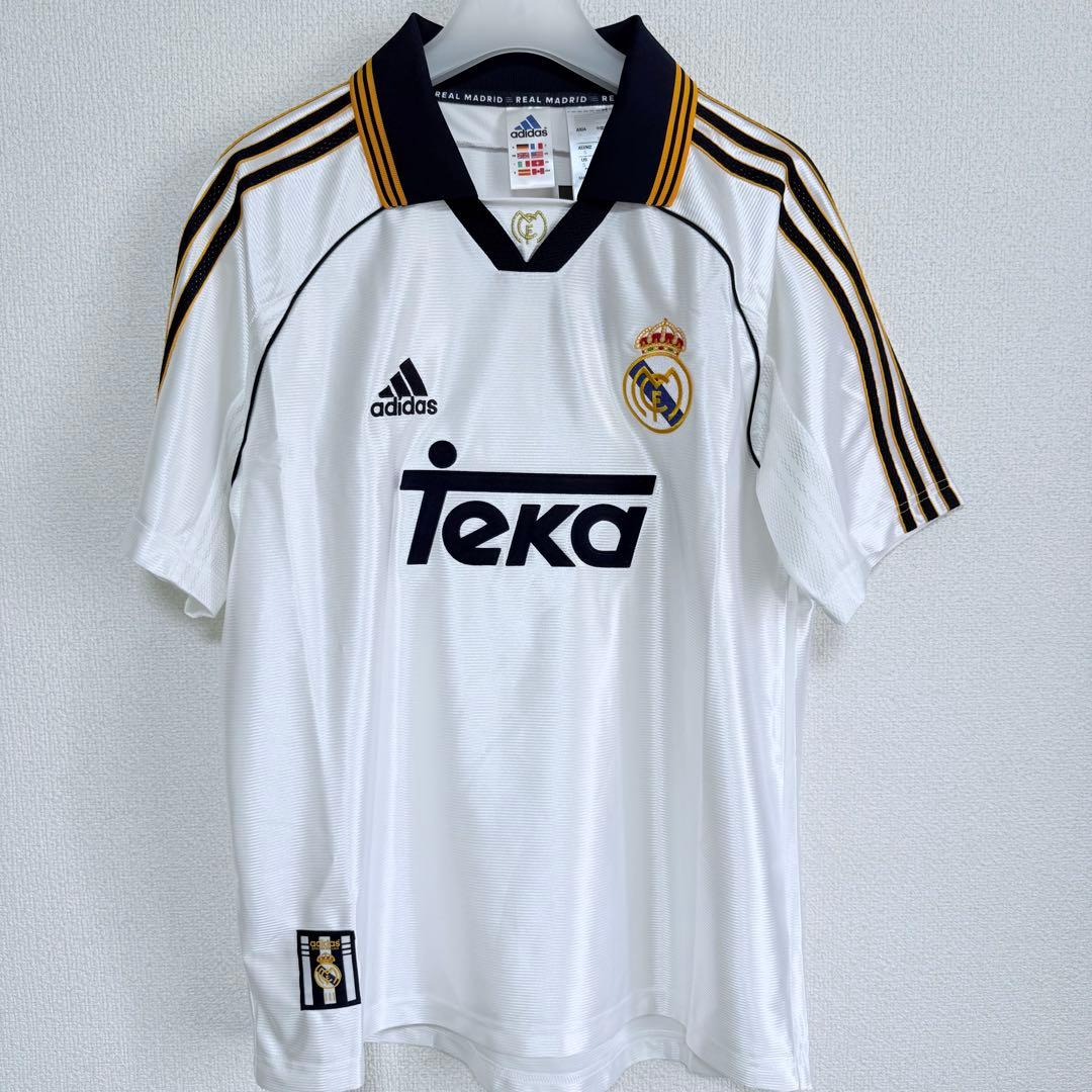 新品】レアルマドリード ユニフォーム 99/00復刻 ホーム Mサイズ