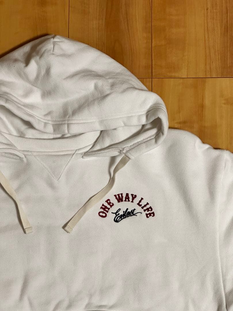 イーブルアクト EVILACT2025AWヘビースウェットフーディーホワイト L