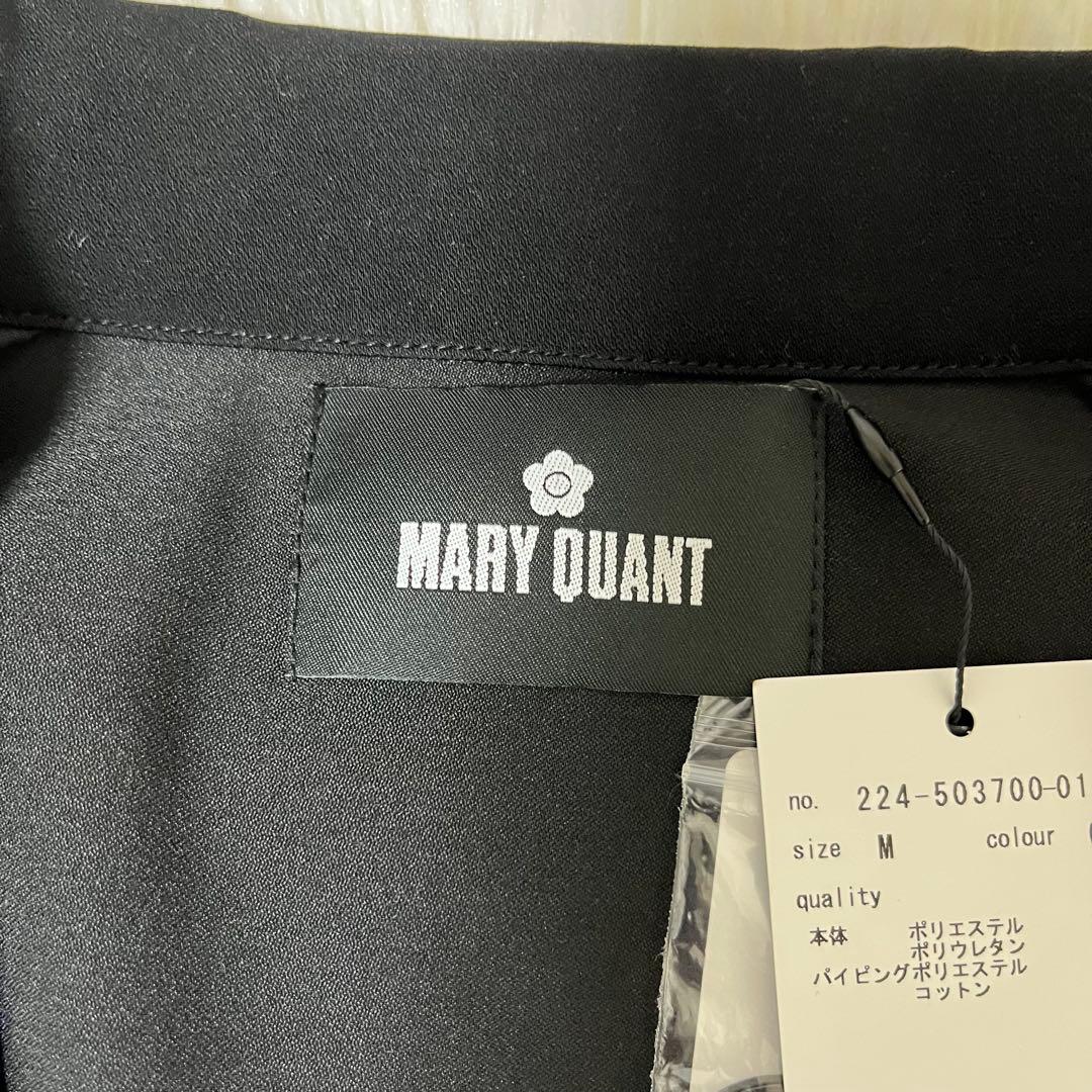 新品タグ付】マリークワント ロングコート ジャケット Mサイズ ブラック