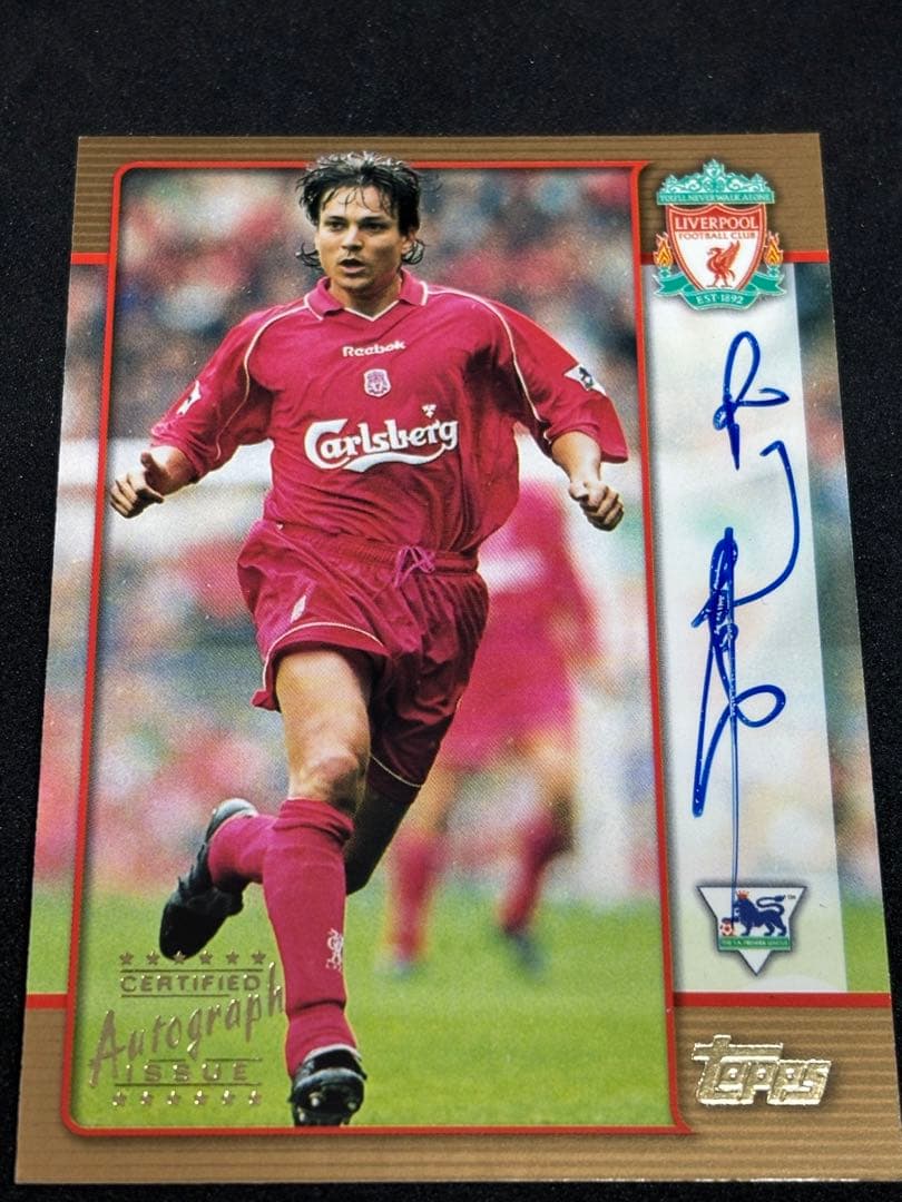 リトマネン 直筆サインカード リヴァプール Autograph Topps - メルカリ