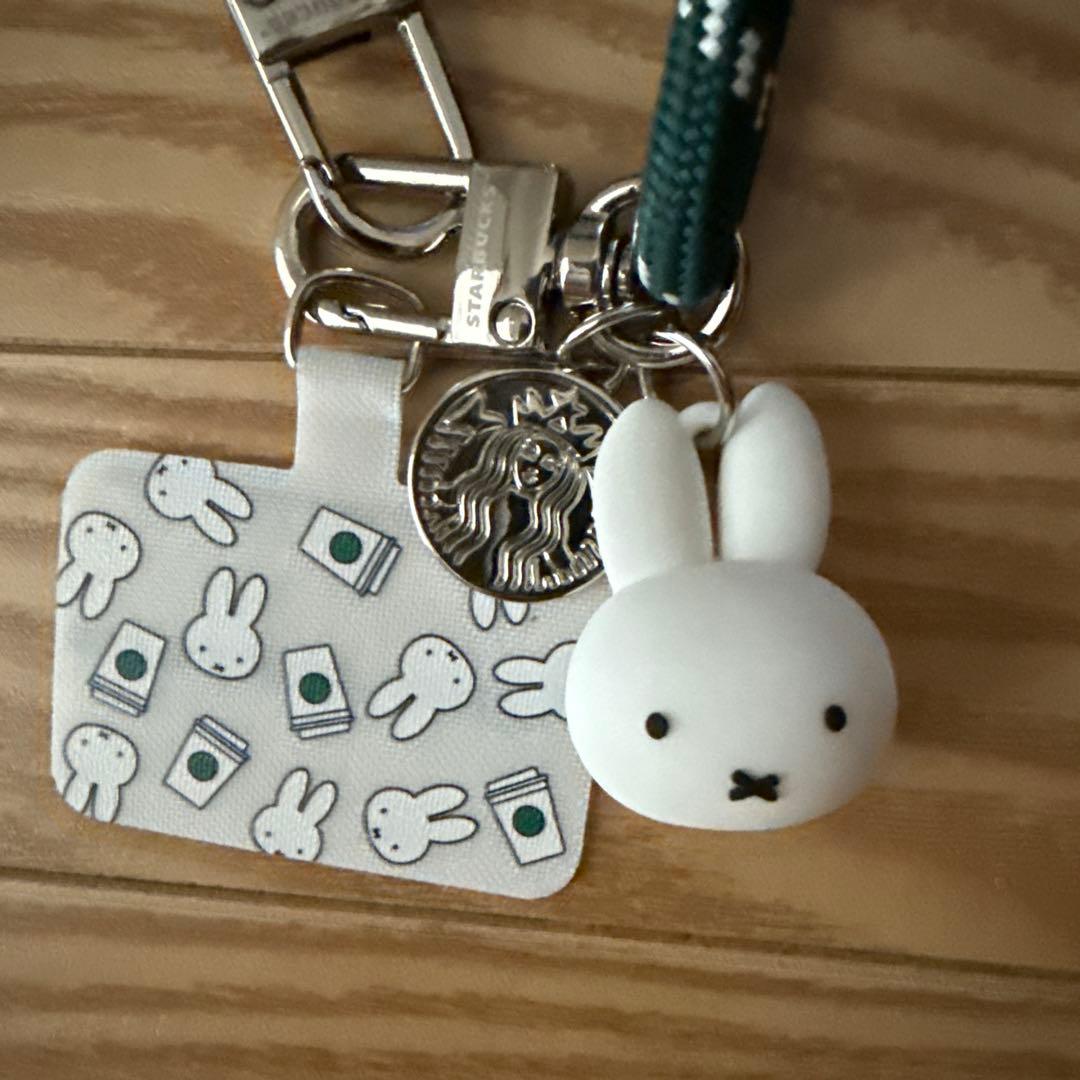 台湾スターバックス 2025ミッフィー miffyコラボ スマホ肩掛け