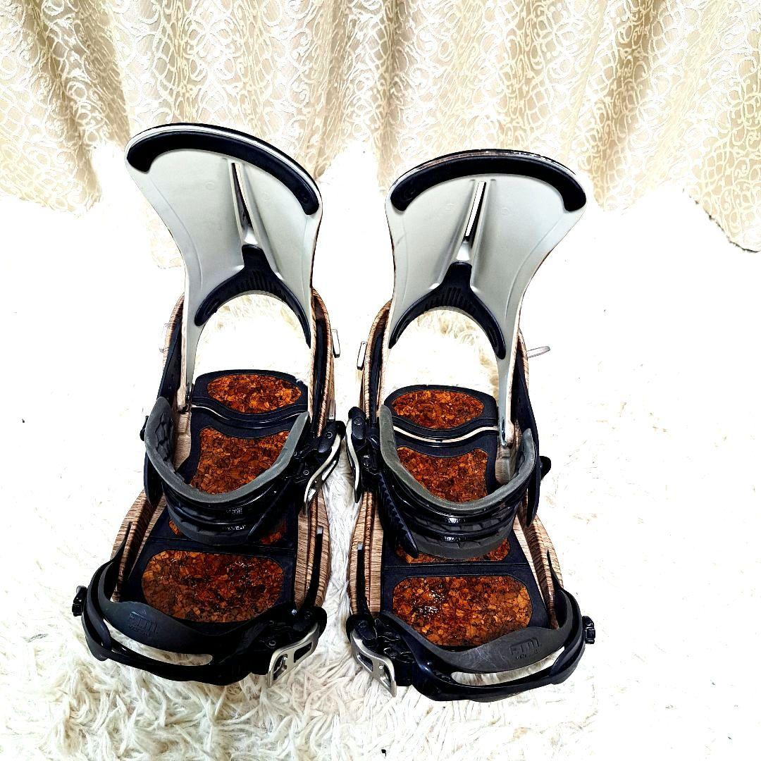 FLUX ビンディング Mサイズ 木目調 [美品] 限定カラー - メルカリ