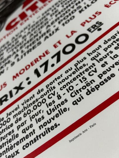 シトロエン CITROEN 7 CV /アノニマス/アートポスター - メルカリ