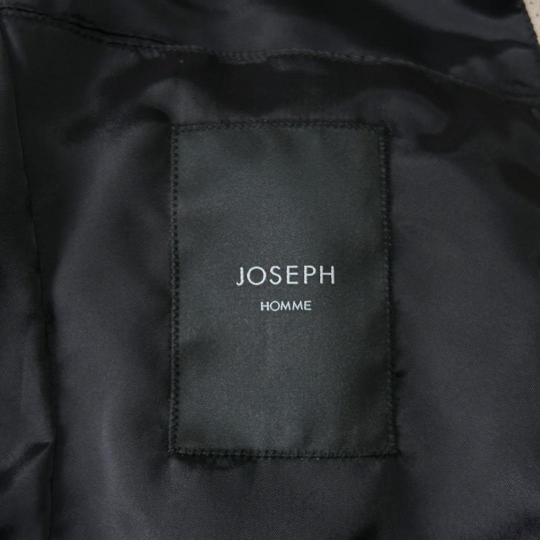新品 25SS 定価19万 ジョセフオム 羊革 レザー テーラードジャケット50