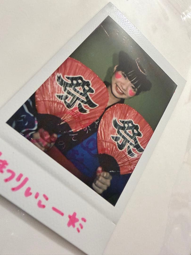 涼花萌 サイン付きチェキ - メルカリ