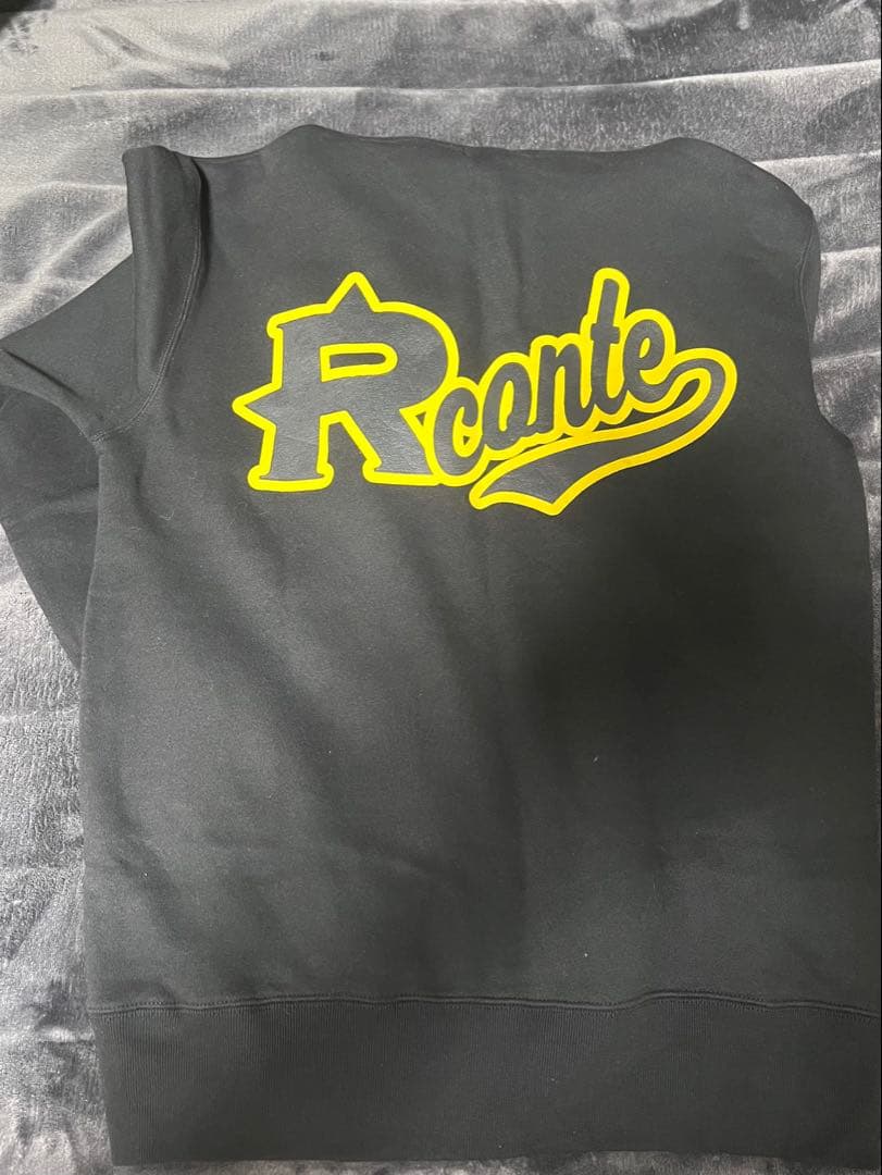 最終価格 Rconte アールカンテ パーカー L 数原龍友 ブラック - メルカリ