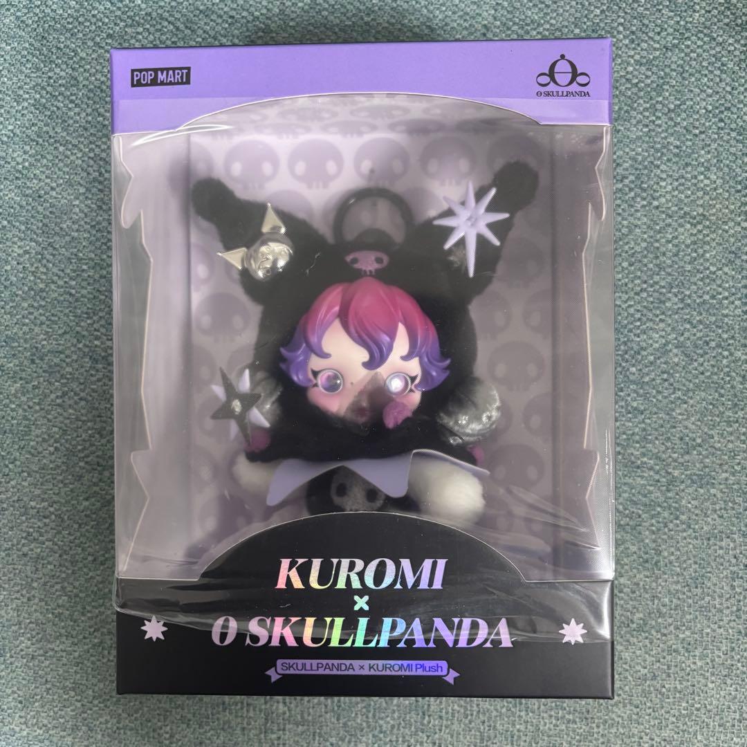 ポップマート スカルパンダ × クロミ ぬいぐるみペンダント - メルカリ