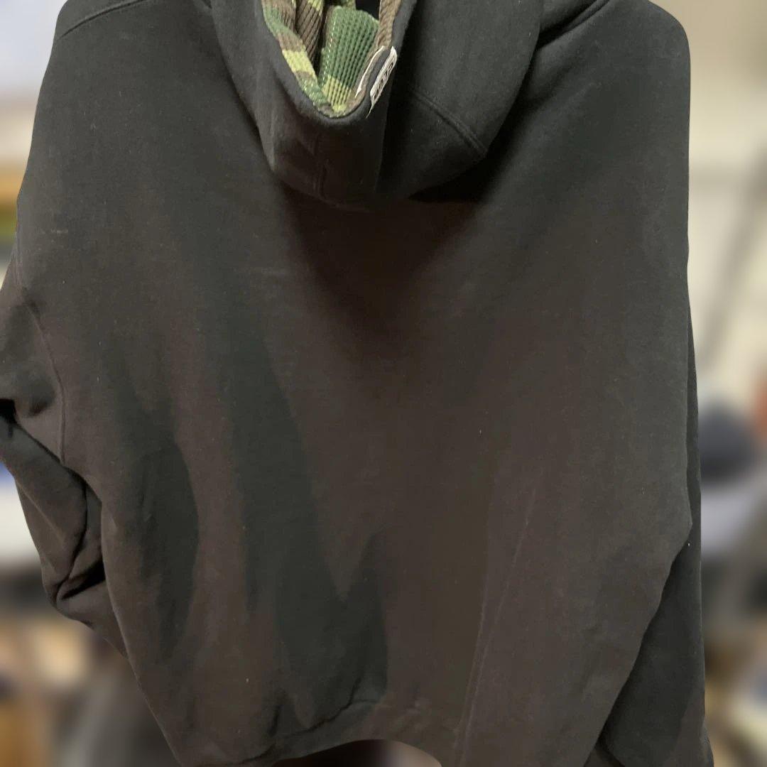 PRO CLUB 迷彩パーカー リバーシブル ジップアップフーディ - メルカリ