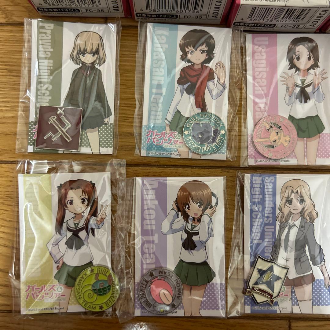 ガールズ&パンツァー メタルマグネット10種コンプリートセット