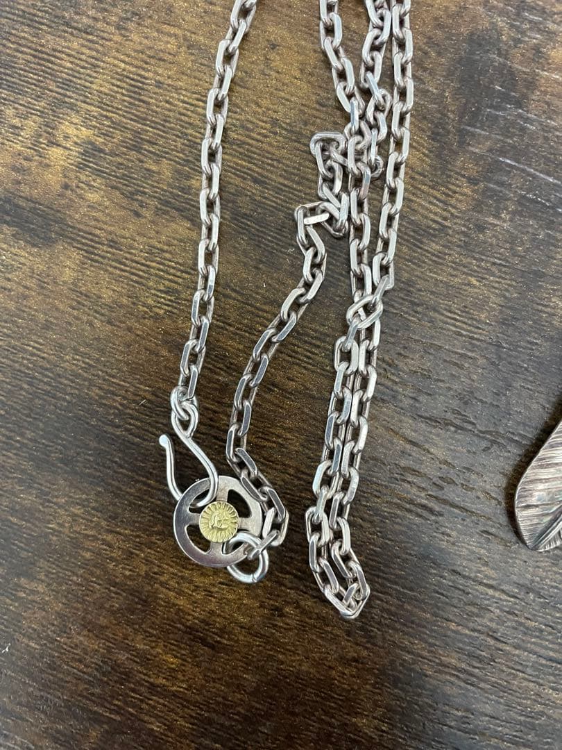 ウイングロックwing rock 金爪フェザー チェーンセット - メルカリ