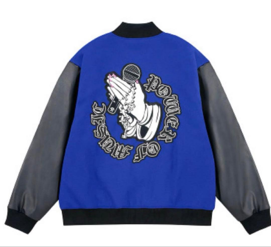 【新品】浜崎あゆみ スタジアムジャンパー BLUE (M)