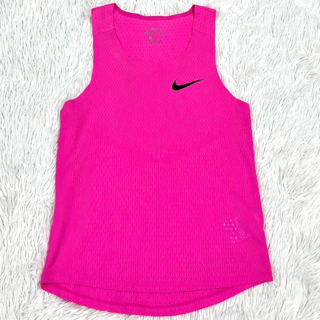 NIKE ナイキ エアロスイフト シングレット ピンク メンズ S - メルカリ