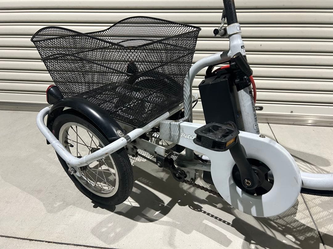 兵庫県神戸市より！ミムゴ三輪電動自転車アシラクpetit修理ベースです