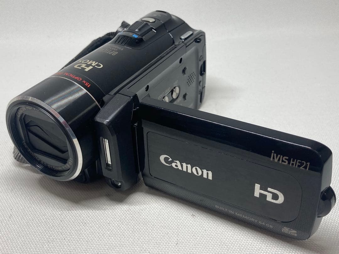 美品　Canon　iVIS HF21　ビデオカメラ　i580b329dd Amazon | Canon ハイビジョンデジタルビデオカメラ iVIS HF21 | ビデオ
